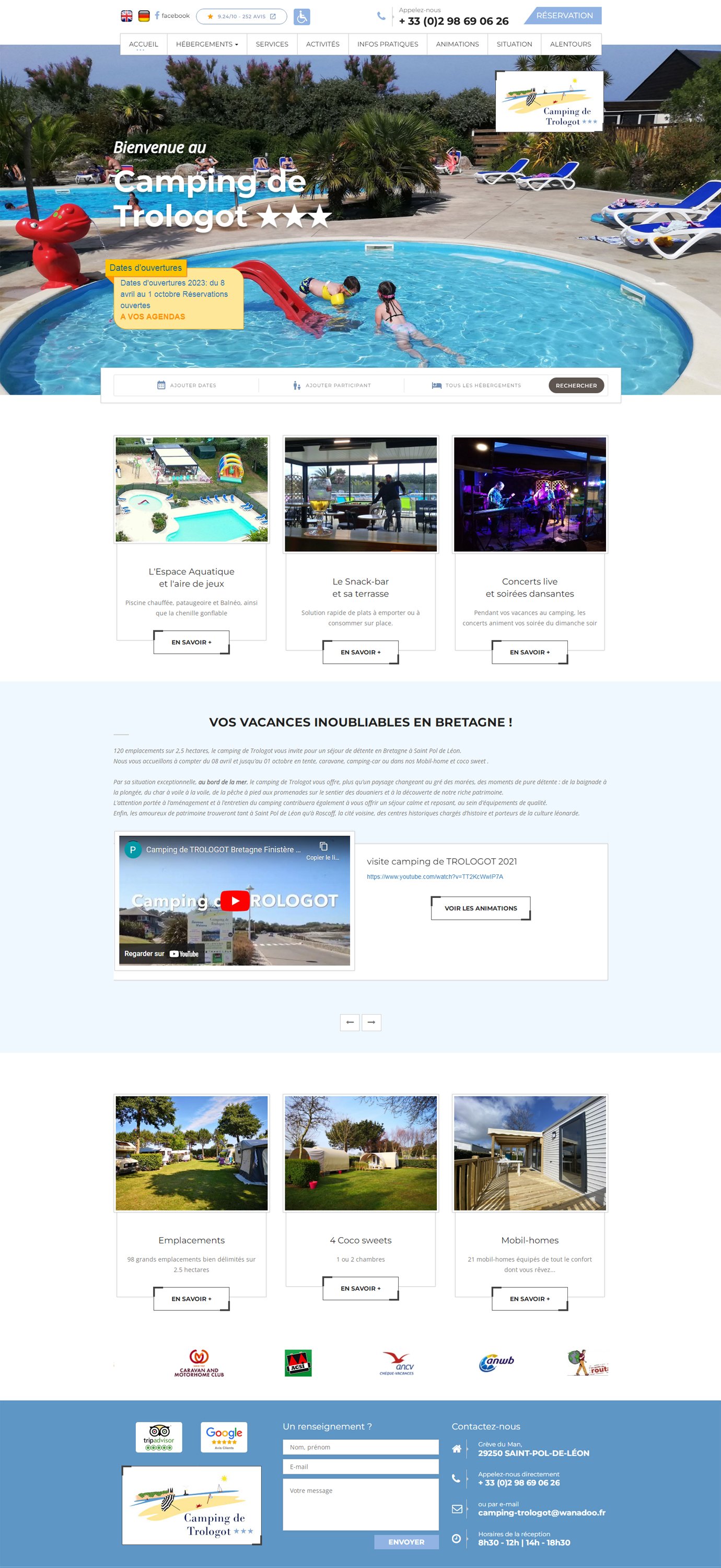 Camping de Trologot